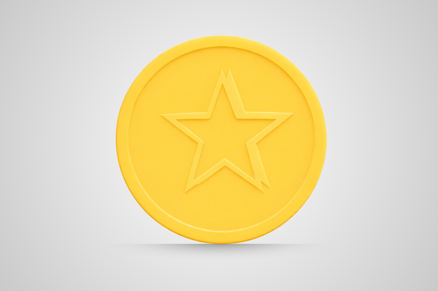 Embossed Drink Token Voucher