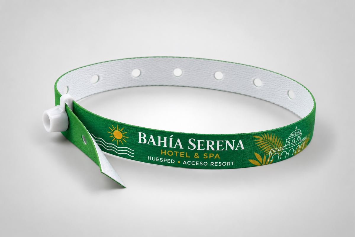 Fabric Bracelet with Snap Lock