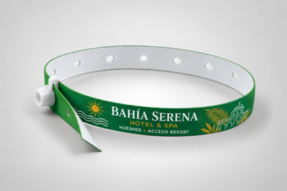 Fabric Bracelet with Snap Lock
