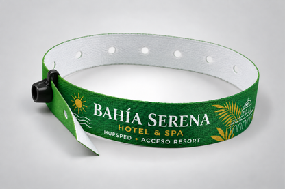Fabric Bracelet with Snap Lock
