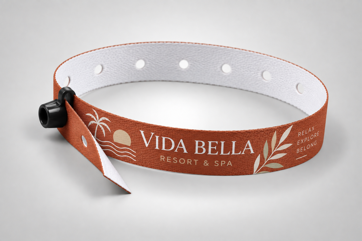 Fabric Bracelet with Snap Lock