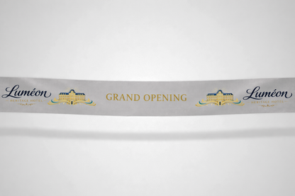 Inauguration Ribbon with Colour Print