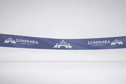 Inauguration Ribbon ECO Satin with Print