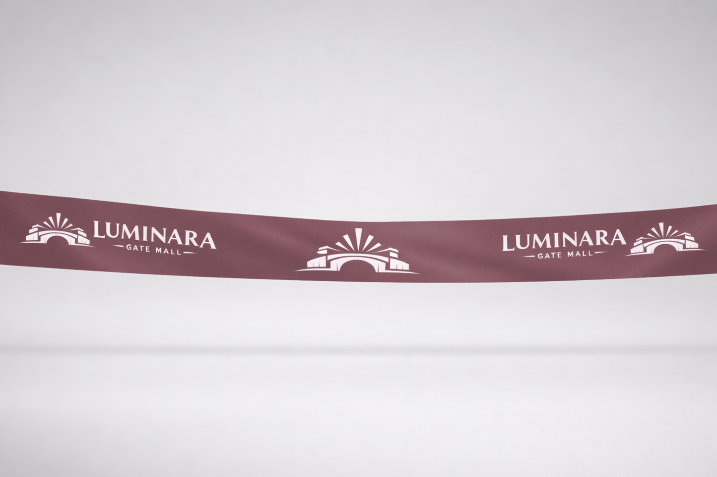 Inauguration Ribbon ECO Satin with Print