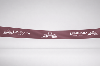 Inauguration Ribbon ECO Satin with Print