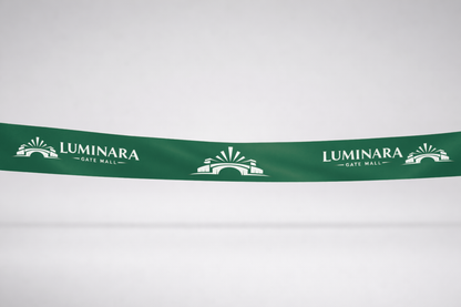 Inauguration Ribbon ECO Satin with Print