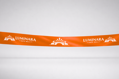 Inauguration Ribbon ECO Satin with Print
