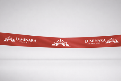 Inauguration Ribbon ECO Satin with Print