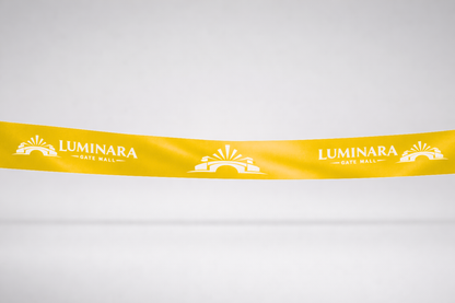 Inauguration Ribbon ECO Satin with Print