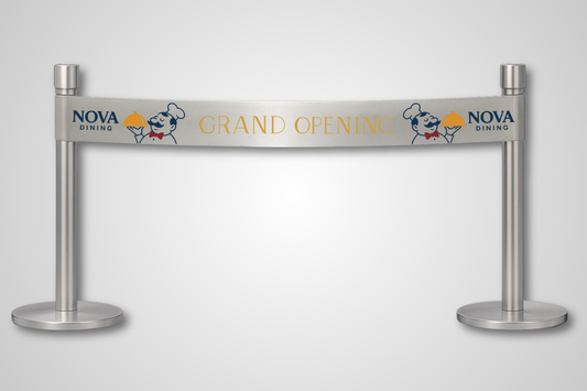 Inauguration Ribbon with Colour Print