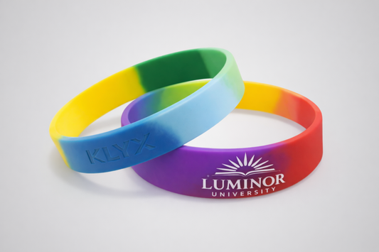 Multi-Colour Silicone Wristbands Silicone wristbands JM Band UK   