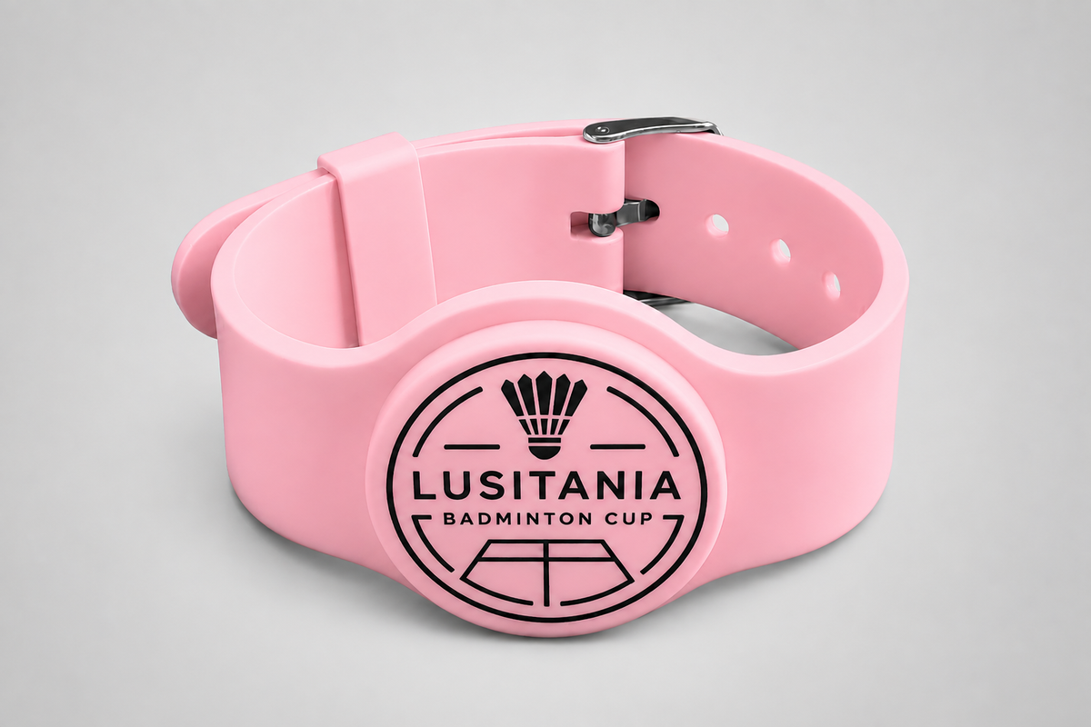 NFC Silicone Wristband with Strap