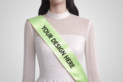 Sashes ECO Satin with Print