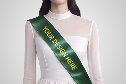 Sashes ECO Satin with Print