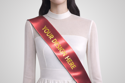 Sashes ECO Satin with Print