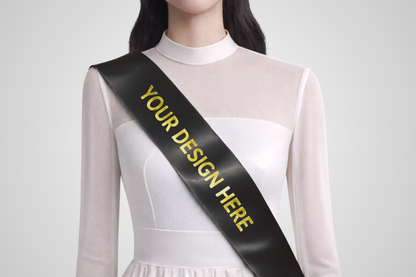 Sashes ECO Satin with Print