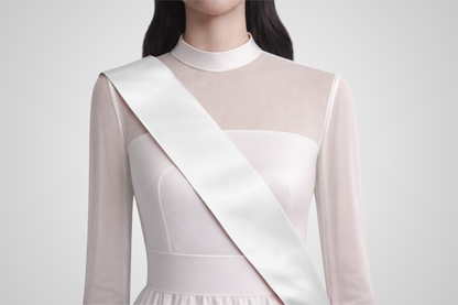 ECO Satin Sashes without Print