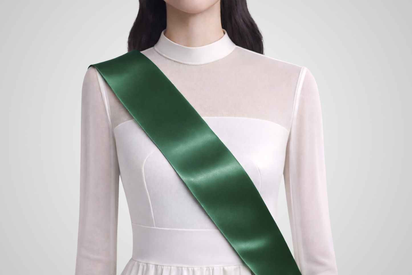 ECO Satin Sashes without Print