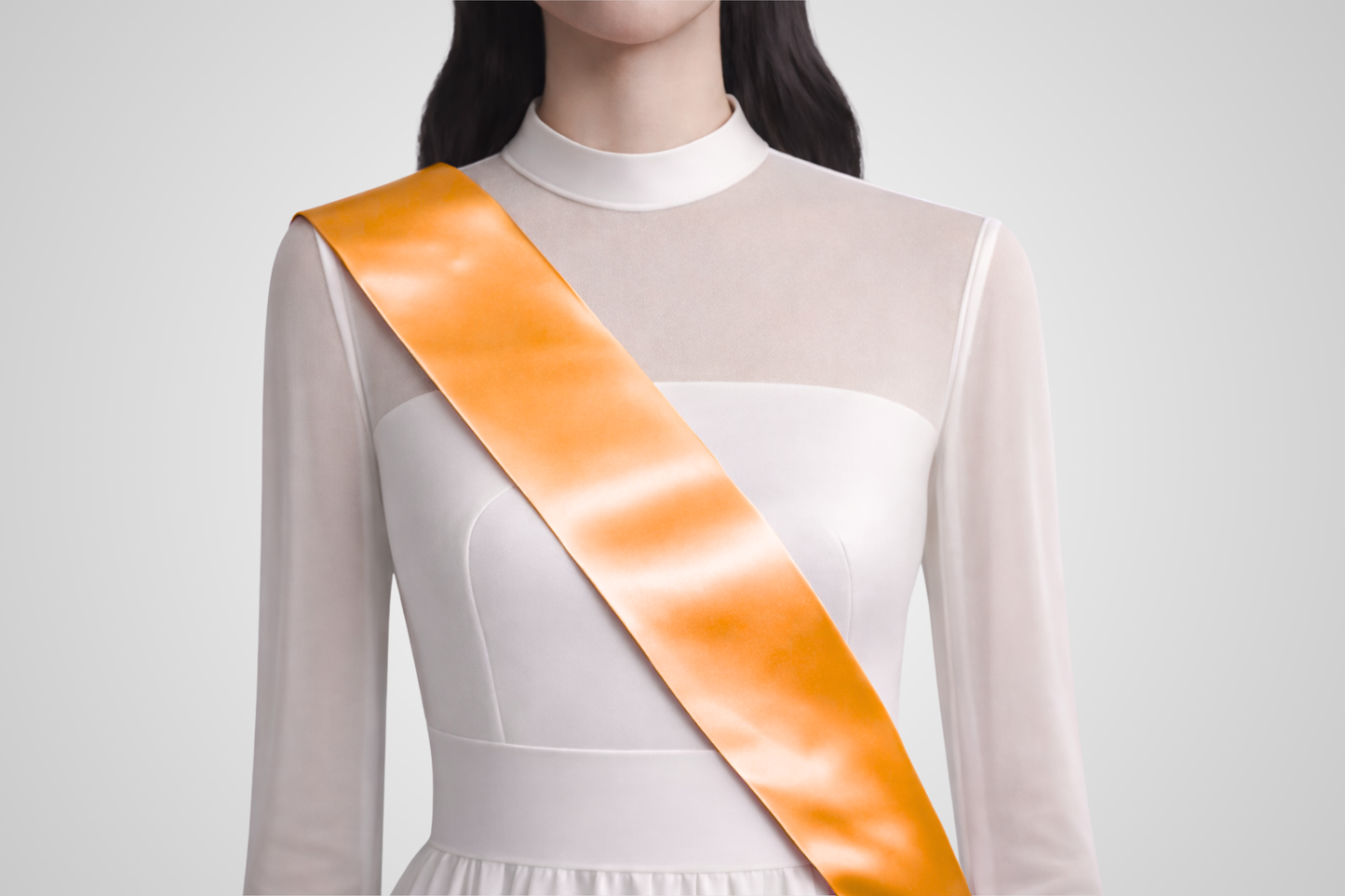 ECO Satin Sashes without Print