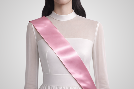 ECO Satin Sashes without Print