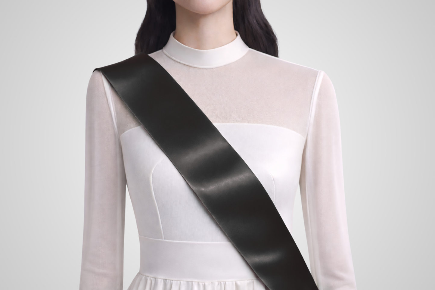 ECO Satin Sashes without Print