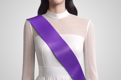 Coloured Sashes without Print