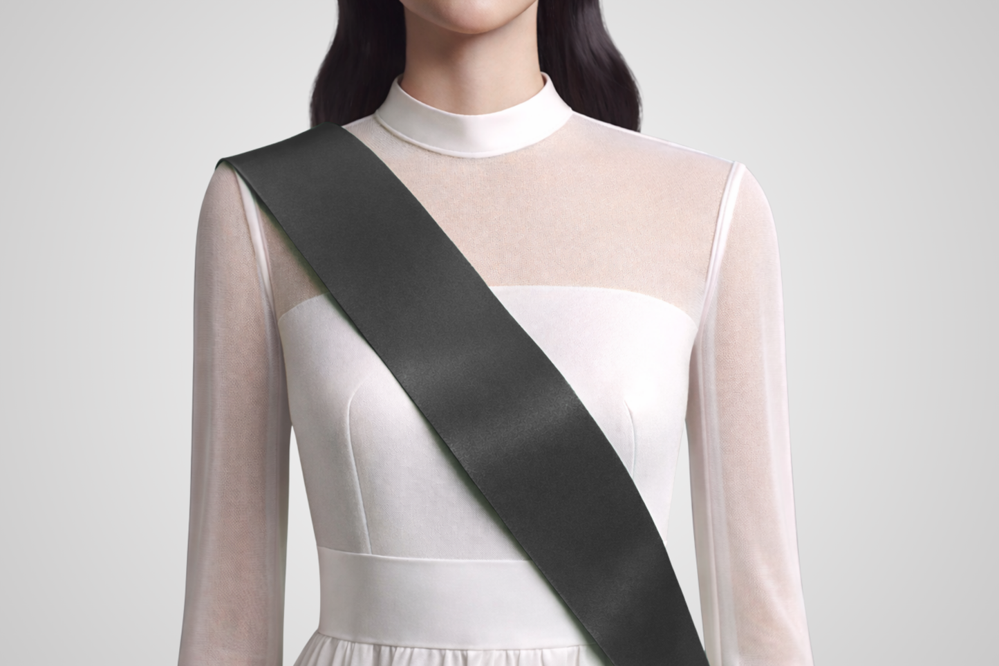 Coloured Sashes without Print