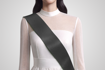 Coloured Sashes without Print