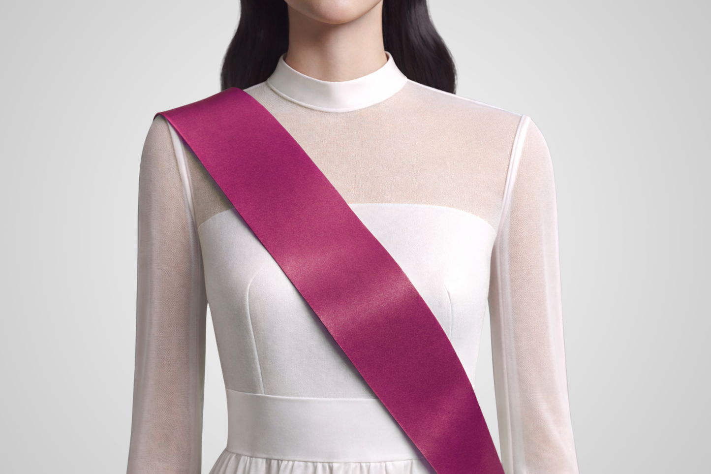 Coloured Sashes without Print