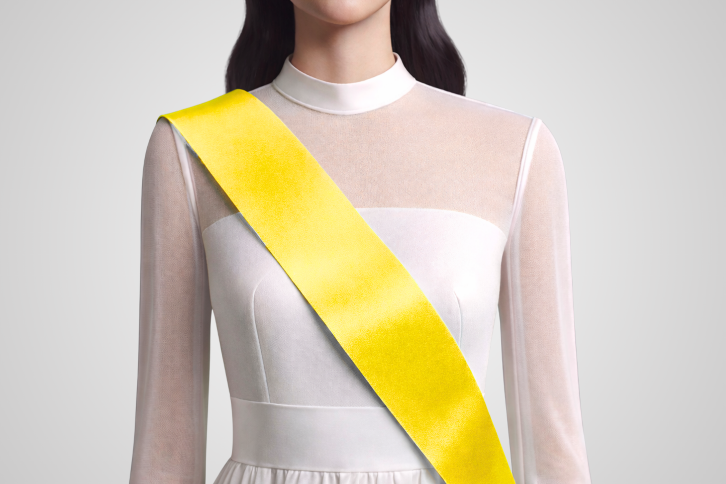 Coloured Sashes without Print
