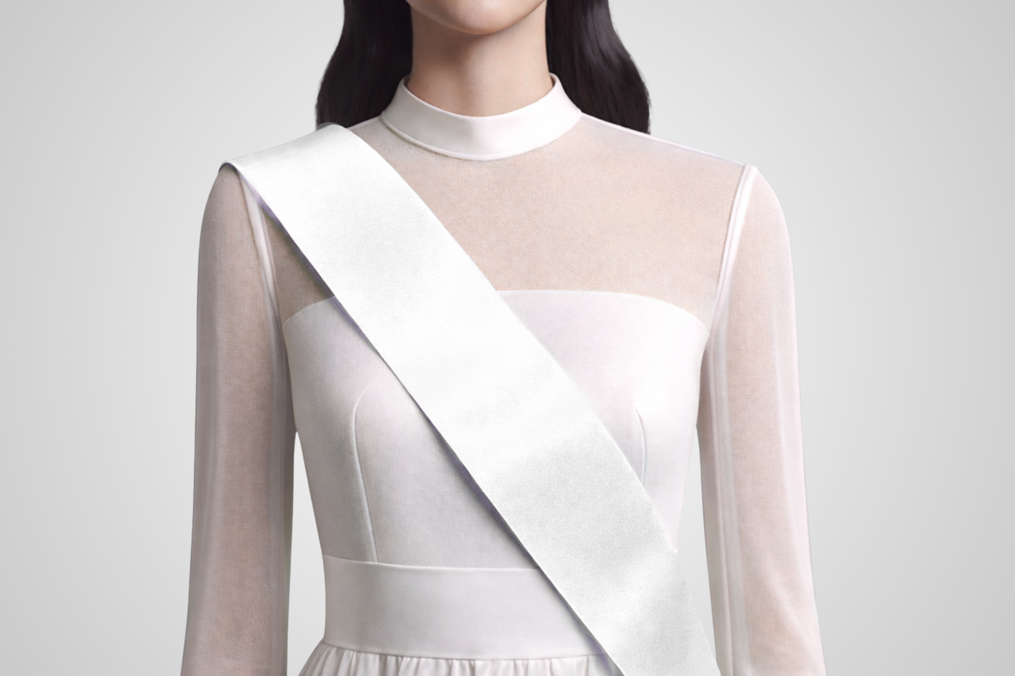 Coloured Sashes without Print