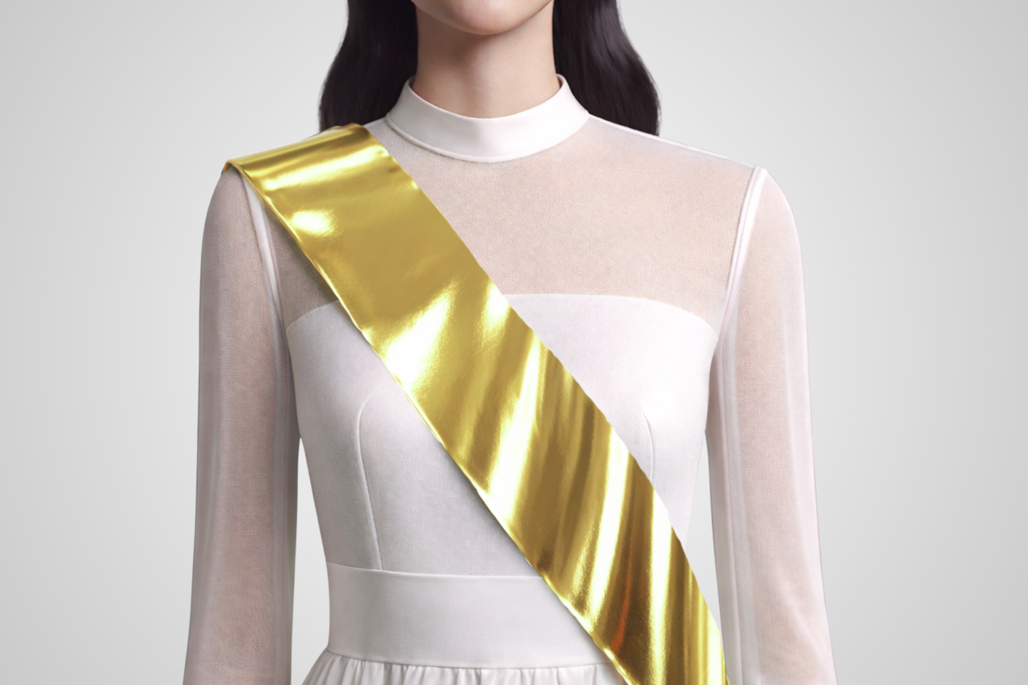 Coloured Sashes without Print