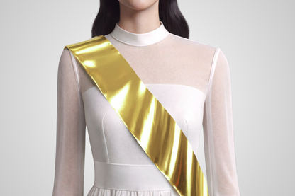 Coloured Sashes without Print