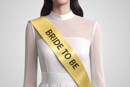 Sashes with Print