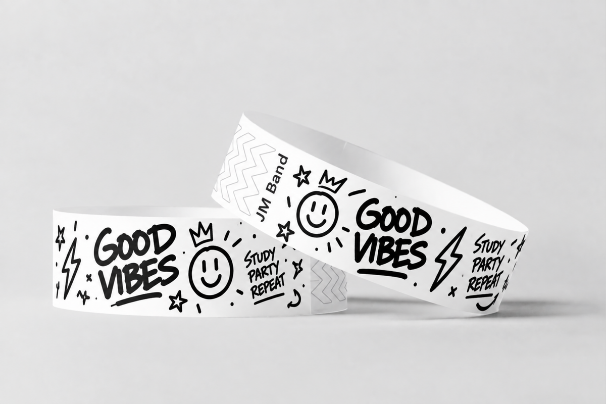 Paper Wristband with Print