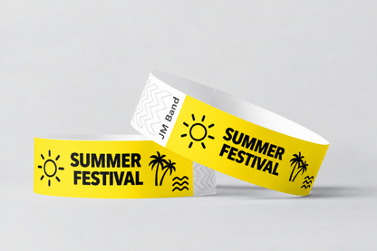 Paper Wristband with Print