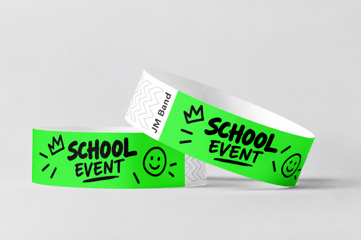 Paper Wristband with Print