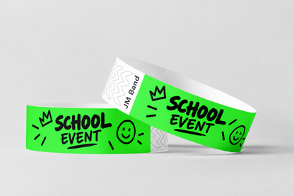 Paper Wristband with Print