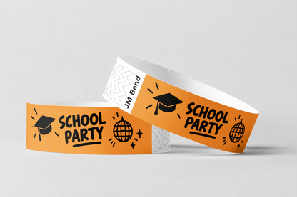 Paper Wristband with Print