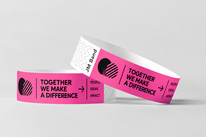 Paper Wristband with Print