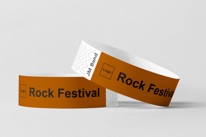 Paper Wristband with Print