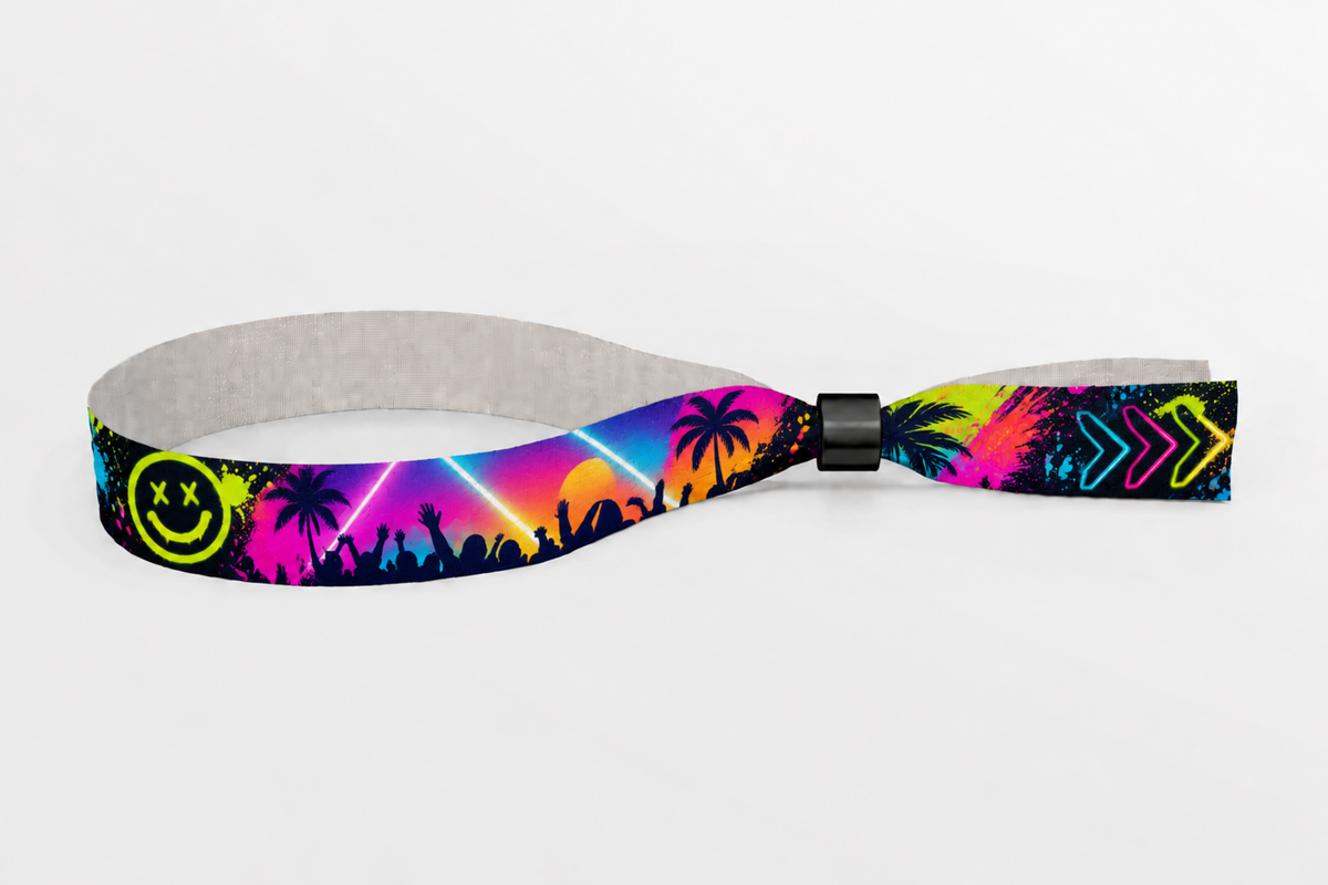 Printed Festival Wristbands