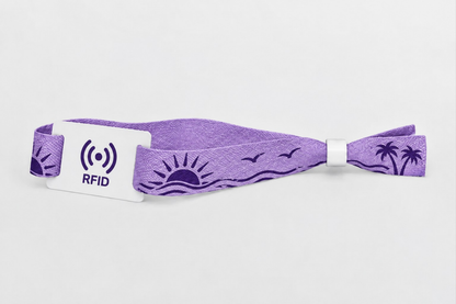 RFID Bamboo Fabric Wristbands
