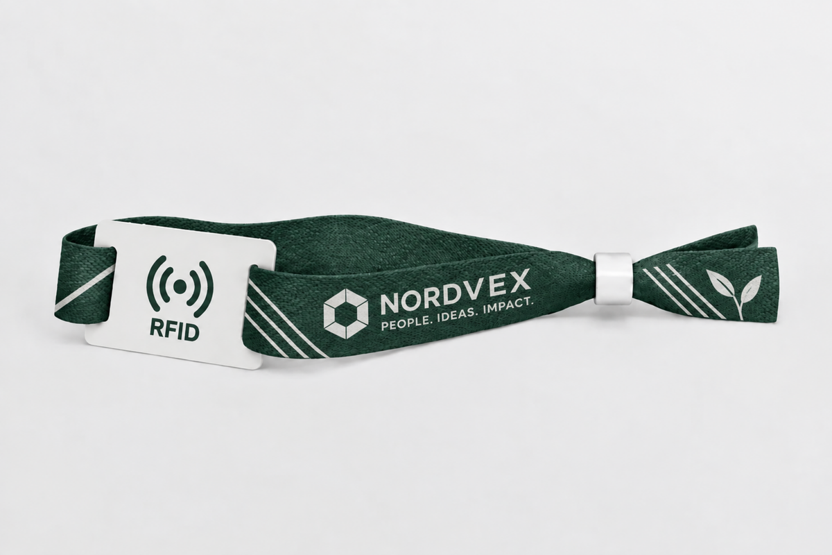 RFID Bamboo Fabric Wristbands