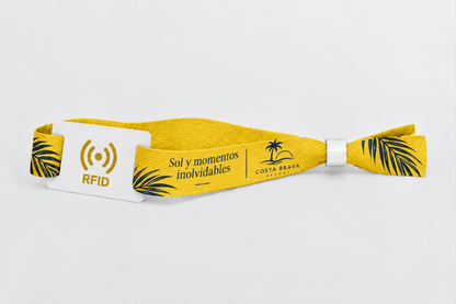 RFID Bamboo Fabric Wristbands