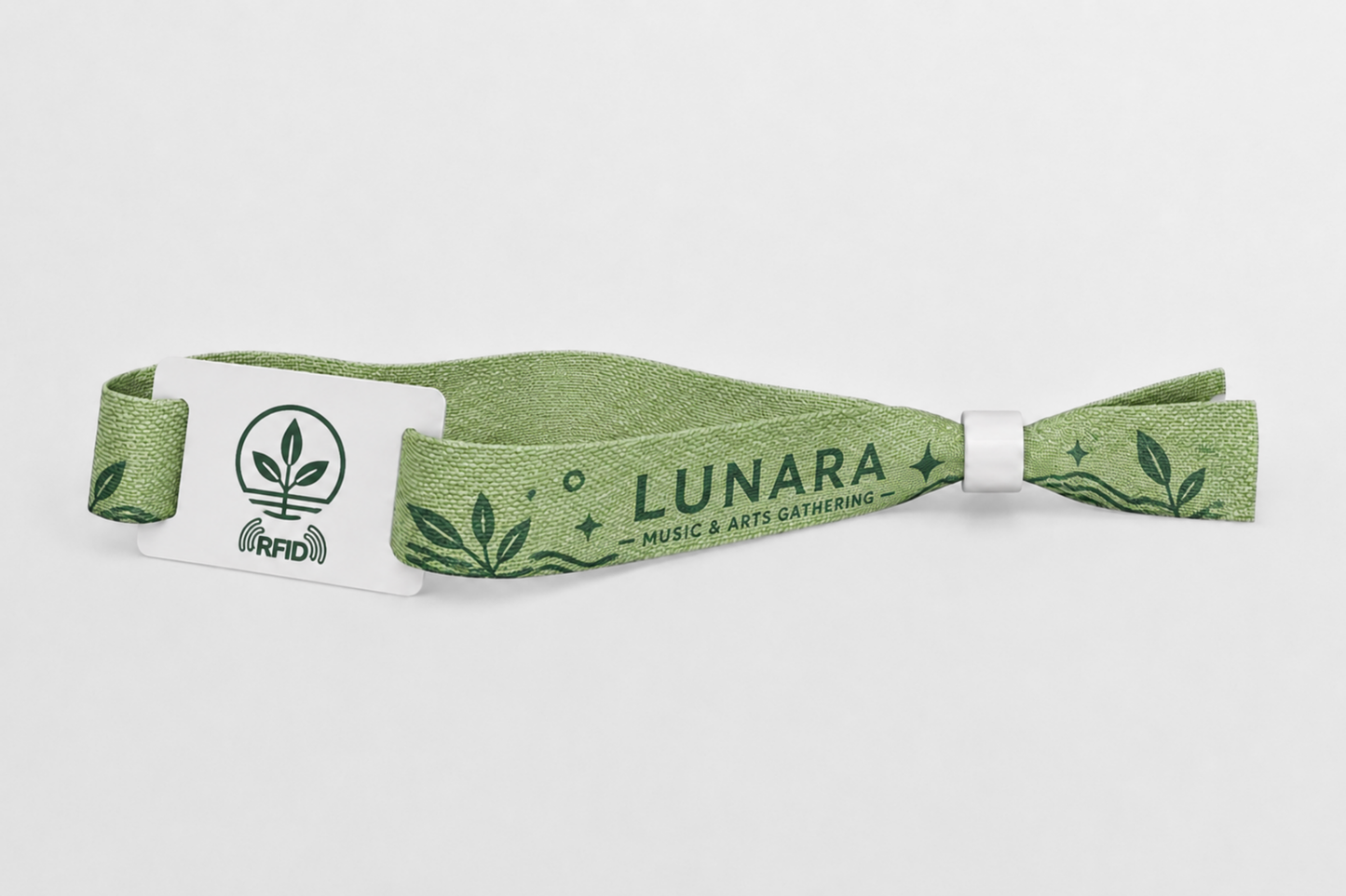 RFID Bamboo Fabric Wristbands