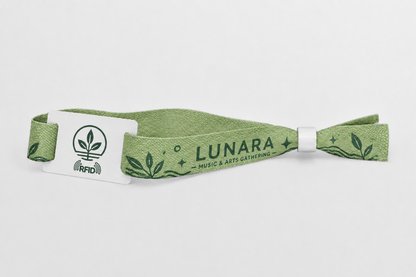 RFID Bamboo Fabric Wristbands