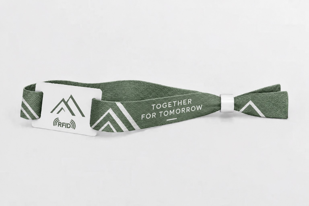 RFID Cotton Fabric Wristbands