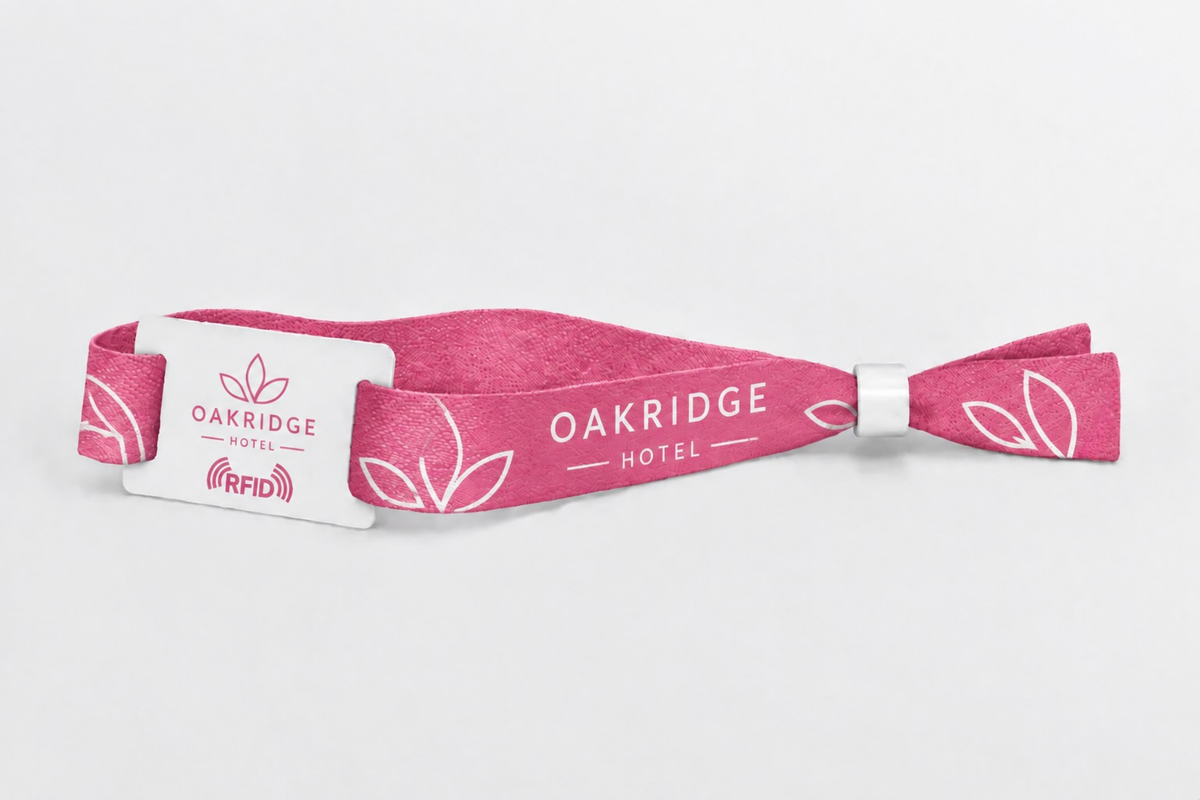 RFID Cotton Fabric Wristbands