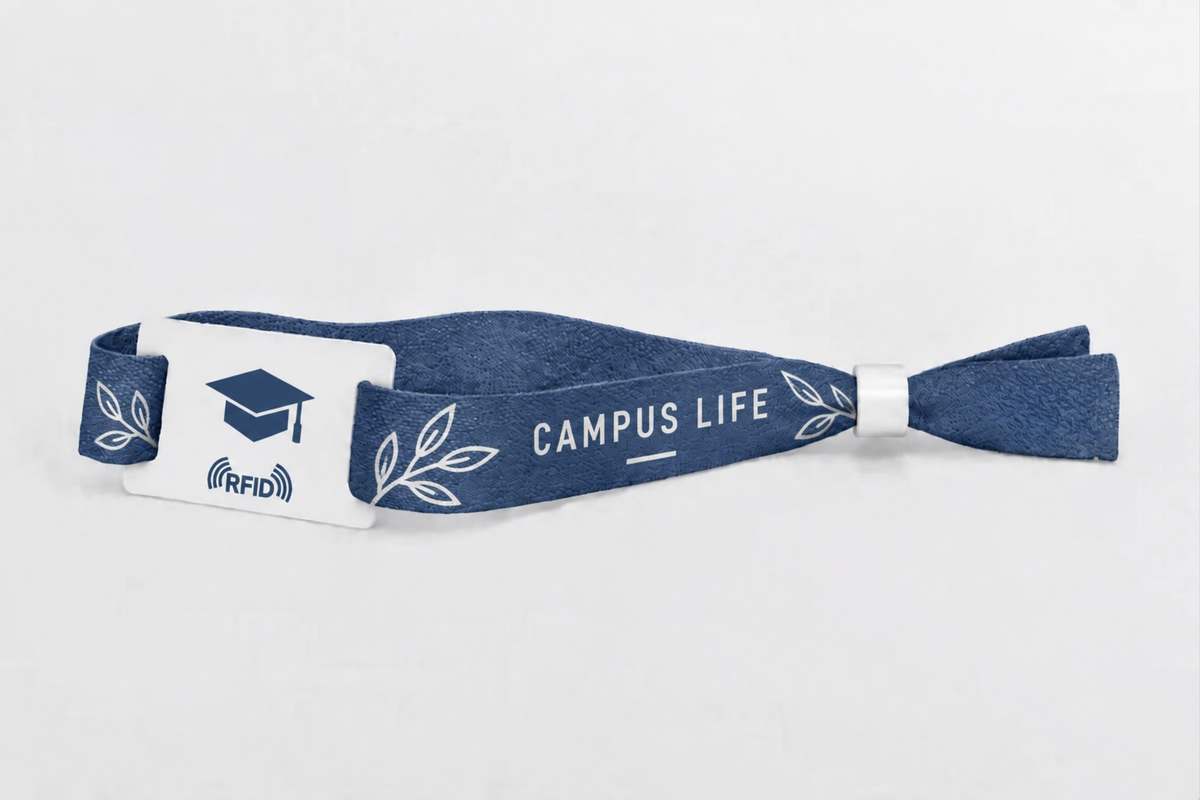 RFID Cotton Fabric Wristbands
